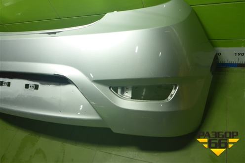 Бампер задний (до 2014г хэтчбек) (866114L200) для Hyundai Solaris с 2010-2016г