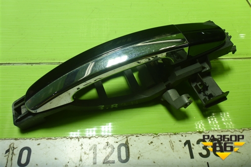 Ручка наружная двери задней правой (4M51A266B22AD) для Ford Focus 2 с 2008-2011г (Фокус)