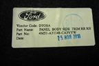 Обшивка багажника правая (хетчбэк) (4M51A31148CA3YYW) для Ford Focus 2 с 2008-2011г (Фокус)