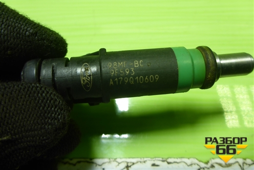Форсунка инжекторная электрическая (1.6л SHDA) (98MFBC9F593) для Ford Focus 2 с 2008-2011г (Фокус)