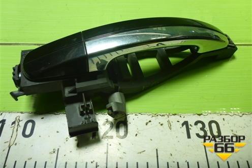Ручка наружная двери задней левой (4M51A266B23AD) для Ford Focus 2 с 2008-2011г (Фокус)