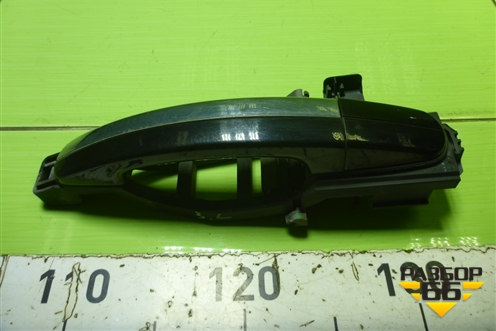 Ручка наружная двери задней левой (4M51A266B23AD) для Ford Focus 2 с 2008-2011г (Фокус)