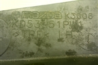 Брызговик задний левый передняя часть (KD5351PW1) для Mazda CX 5 с 2012-2016г (СХ5)