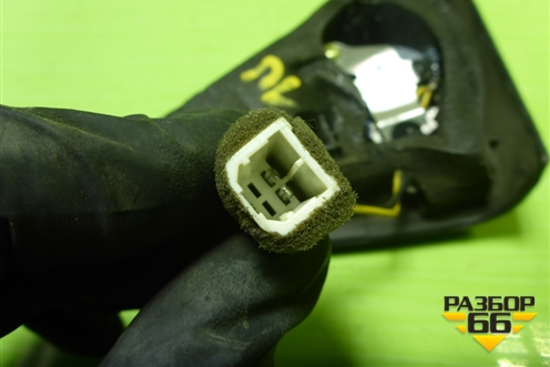 Накладка двери передней левой уголок для Hyundai Sonata-5 с 2001г (Соната)