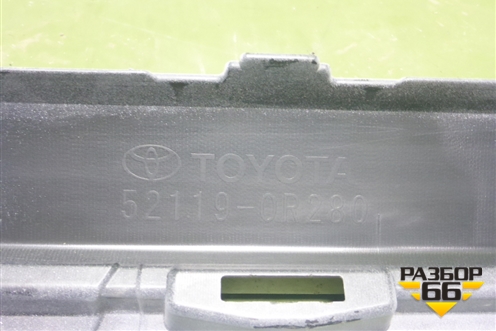 Бампер передний (под омыватели) (521190R280) для Toyota Rav-4 с 2018г (Рав 4)