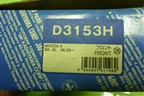 Колодки тормозные передние (D3153H) для Mazda Mazda 3 (BK) с 2003-2009г