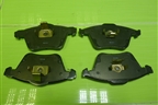 Колодки тормозные передние (D3153H) для Mazda Mazda 3 (BK) с 2003-2009г