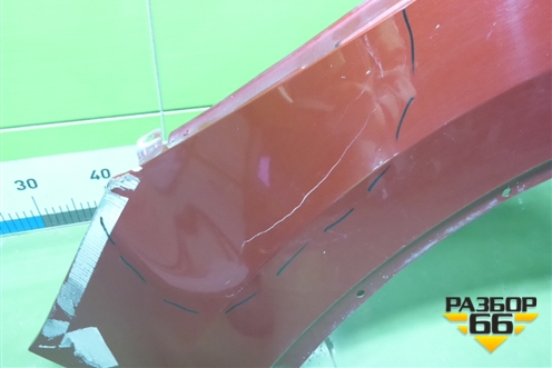 Крыло переднее левое (F31014EAMA) для Nissan Qashqai (J11E) с 2013г