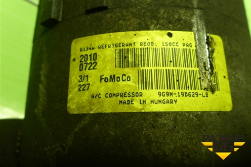 Компрессор кондиционера (2.0л TNBB) (9G9N19D629LB) для Ford Mondeo 4 с 2006-2014г (Мондео)