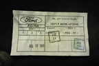 Обшивка крышки багажника (7S71F40706) для Ford Mondeo 4 с 2006-2014г (Мондео)