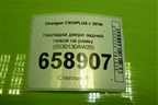 Накладка двери задней левой на рамку (5530130AW20) для Changan CS55 PLUS с 2019г (ЦС 55 плюс)