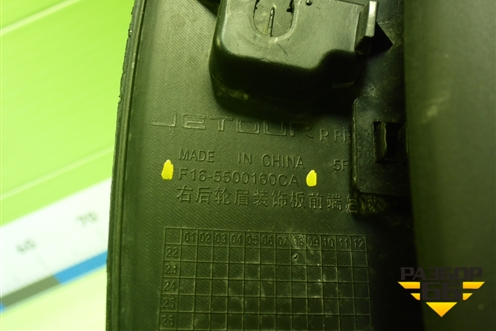 Накладка двери задней правой (F165500160CA) для Jetour Dashing (X-1) 2022г (Дашинг)