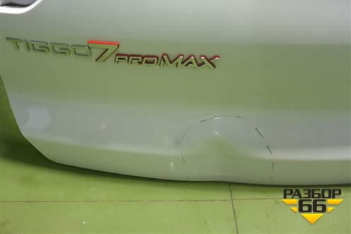 Дверь багажника без стекла (552000148AADYJ) для Chery Tiggo 7 Pro Max с 2022г (Тиго 7 Про Макс)