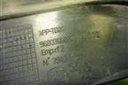 Молдинг лобового стекла правый нижний (9680366880) для Peugeot 408 с 2012г