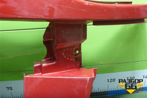 Бампер передний правая часть  (532MBB00016) для DAYUN CGC4250