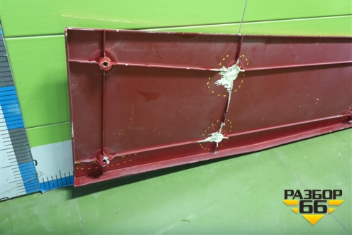 Спойлер боковой левый (803000C4165) для DAYUN CGC4250