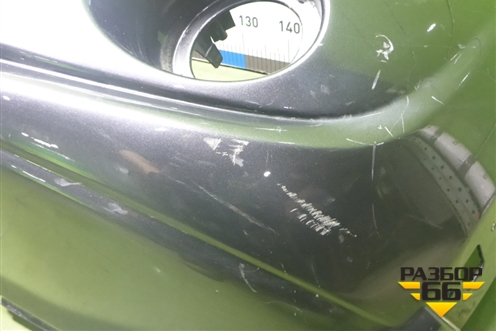 Бампер передний (под омыватели)(6400D521ZZ) для Mitsubishi Pajero/Montero с 2007г