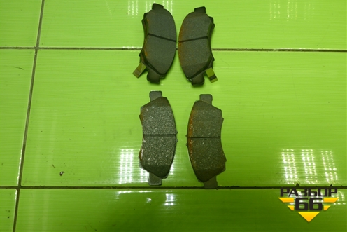 Колодки тормозные передние (новые) (45022SAAE51) для Honda Jazz(GD) с 2002-2008г (Джаз)