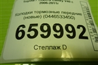 Колодки тормозные передние (новые) (0446533450) для Toyota Camry V40 с 2006-2011г (Камри)