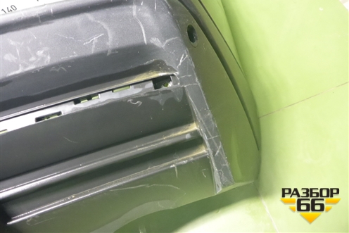 Бампер задний (под парктроник) (F162804501CA) для Jetour Dashing (X-1) 2022г (Дашинг)