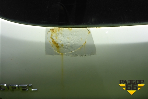 Дверь багажника со стеклом (3х дверный хетчбэк) для Opel Corsa D с 2006-2014г