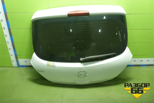 Дверь багажника со стеклом (3х дверный хетчбэк) для Opel Corsa D с 2006-2014г
