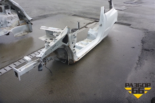 Крыло заднее левое (3-х дверный кузов) для Opel Corsa D с 2006-2014г