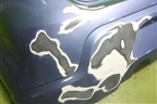 Бампер задний (8200911893) для Renault Sandero с 2009-2014г