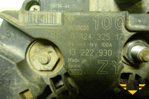 Генератор (1.2л Z12XEP) (13222930) для Opel Corsa D с 2006-2014г