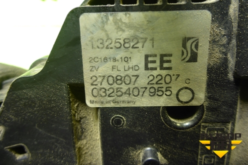 Замок двери передней левой (13258271) для Opel Corsa D с 2006-2014г