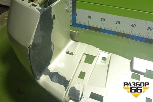 Бампер задний (под парктроник) (2804100XKV3AA) для Tank 500 с 2022-2025г