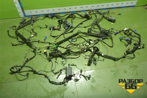 Проводка салонная (3-х дверный кузов) (13268807) для Opel Corsa D с 2006-2014г (Корса Д)