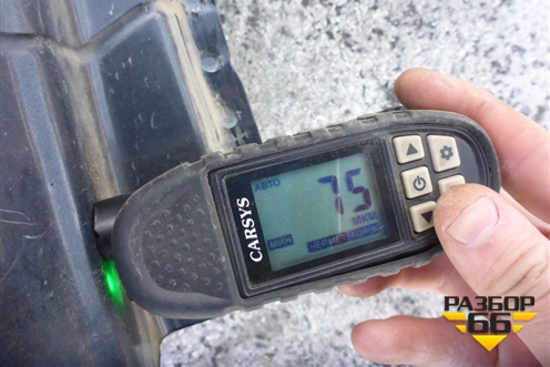 Порог со стойкой левый для Renault Logan с 2004-2015г (Логан)