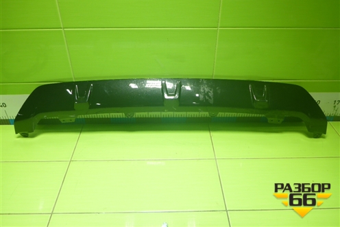 Накладка заднего бампера (на юбку M-пакет) (51128089547) для BMW X5 G05 с 2018г (Х5 Г05)