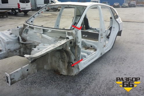 Лонжерон передний левый для Audi Q5 c 2008-2017г (Ку 5)