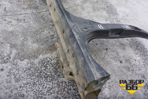 Порог со стойкой левый (5ти дверный кузов) для Opel Corsa D с 2006-2014г (Корса Д)