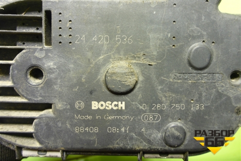 Заслонка дроссельная электрическая (1.2л Z12XEP) (0280750133) для Opel Corsa D с 2006-2014г (Корса Д)