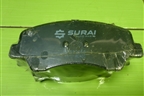 Колодки тормозные передние (новые) (SRS00065) для Hyundai Solaris с 2010-2016г (Солярис)