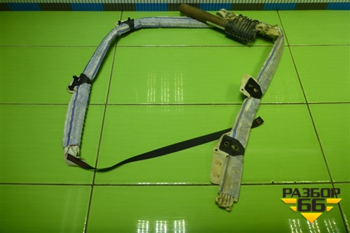 Подушка безопасности боковая шторка правая (5ти дверный кузов) (13150705) для Opel Corsa D с 2006-2014г (Корса Д)