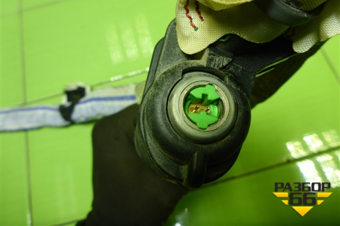 Подушка безопасности боковая шторка правая (5ти дверный кузов) (13150705) для Opel Corsa D с 2006-2014г (Корса Д)