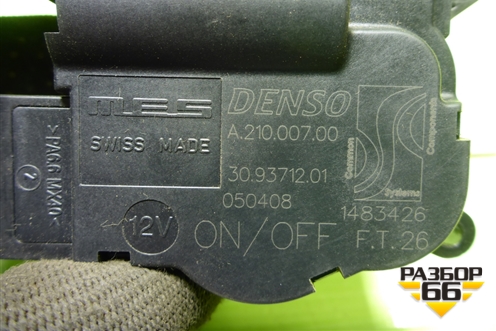 Моторчик заслонки отопителя (309371201) для Opel Corsa D с 2006-2014г (Корса Д)