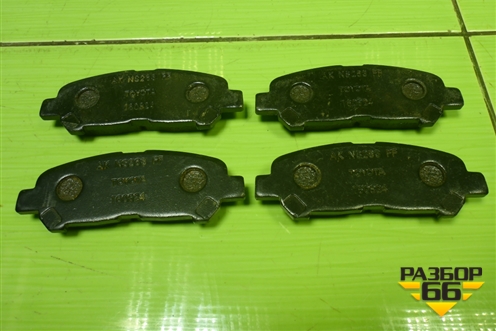 Колодки тормозные задние (новые) (0446648120) для Toyota Highlander с 2007-2013г (Хайлендер)