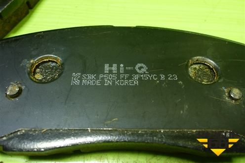 Колодки тормозные передние (новые, дефект) (SP1248) для Hyundai Santa Fe с 2005-2012г (Санта Фе)