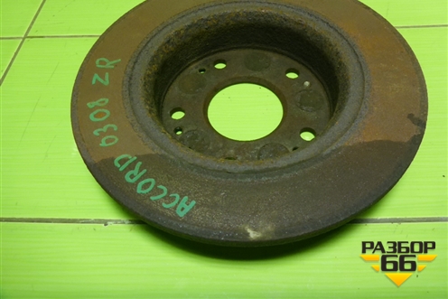 Диск тормозной задний для Honda Accord(CL-CM) с 2003-2007г (Аккорд)