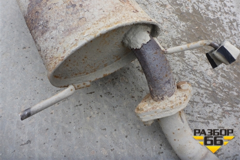 Глушитель (1.6л S6D) для Kia Spectra с 2001г (Спектра)