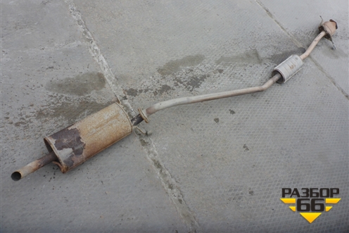 Глушитель (1.6л S6D) для Kia Spectra с 2001г (Спектра)