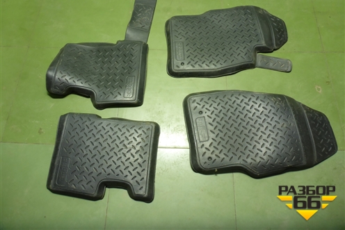 Ковры салона для Opel Corsa D с 2006-2014г (Корса Д)