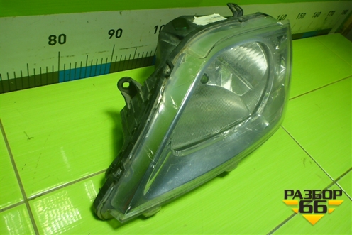 Фара левая (после 2009г галоген) (8200744753) для Renault Logan с 2004-2015г (Логан)