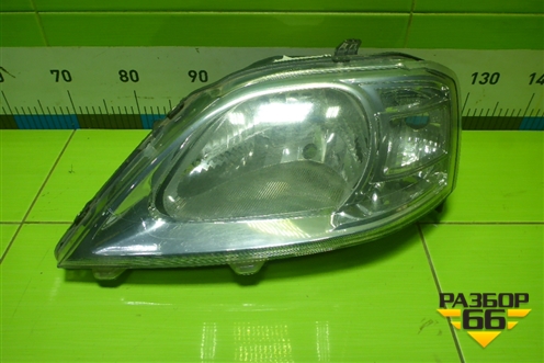 Фара левая (после 2009г галоген) (8200744753) для Renault Logan с 2004-2015г (Логан)