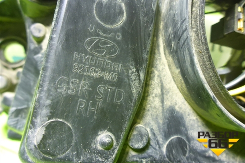 Фара правая (галоген) (92102M0000) для Hyundai Creta с 2016г (Крета)